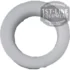 Cimbali 18x13x2mm PTFE GASKET, white and circular with a smooth surface, displayed on white. A semi-transparent badge in the top right reads Authentic Supplier 1st-Line Equipment Espresso Machines & Grinders. Ideal for Cimbali machines. © 2025 1st-line.com