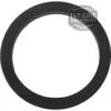 A black, circular La Cimbali 8mm HOLDER GASKET with a matte finish is displayed on a white background. The partially visible 1st-Line Equipment logo appears in the top right corner. Suitable for La Cimbali machines. © 2025 1st-line.com