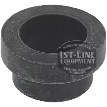 A C..388 SILICONE LEVEL GASKET with a wide flange, made of black silicone, is shown against a white background. The “1st-Line Equipment” logo is watermarked on the image. © 2025 1st-line.com