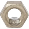 A close-up of a metal hex nut for the I..259 3 WAY SOLENOID - 230V 5W 1/8F, with the 1st-Line Equipment – Espresso Machines & Grinders logo partially overlaying the center hole. © 2025 1st-line.com