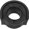 A close-up of the Eureka 2580.0029 Knob Seal, a black, round bushing with a central hole, likely for automotive suspension or stabilizer bar use, shown from above against a white background. © 2025 1st-line.com