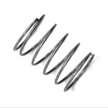 A close-up of the Lelit 1300007 Water Tank Spring is shown diagonally on a white background with a soft shadow below. © 2025 1st-line.com