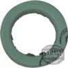 A green, circular C..259 ALIMENTARY GASKET 18x12x2mm with a notched edge is displayed on a white background. A transparent 1st-Line Equipment watermark appears in the bottom right corner. © 2025 1st-line.com