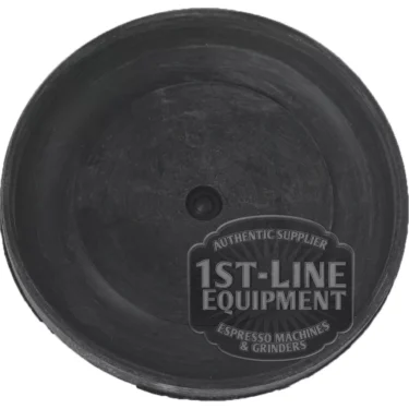 A round, black rubber C..214 MEMBRANE with a small center hole is shown on a white background. The 1st-Line Equipment logo partially overlaps the lower right of the image. © 2025 1st-line.com