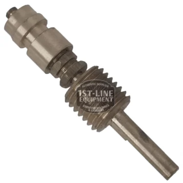 The C..197 COMPLET STEAM AND WATER TAP ROD, featuring a threaded gear and cylindrical sections, is shown on a white background with the “1st-Line Equipment” watermark across the middle. © 2025 1st-line.com