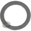 The C..282 STAINLESS STEEL WASHER 21x16x1mm is a flat, circular, gray washer with a center hole and a slightly textured finish. 1st-Line Equipment watermark appears in the bottom left corner. © 2025 1st-line.com