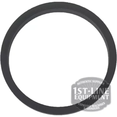 The C..402 SPECIAL GASKET, a black circular gasket with a flat profile, is displayed on a white background with a semi-transparent 1st-Line Equipment logo in the lower right corner. © 2025 1st-line.com