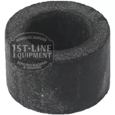 The C...71 RUBBER GASKET 11x7x7 mm, made of black rubber with a cylindrical shape and hollow center, is shown against a white background. The image features the 1st-Line Equipment watermark. © 2025 1st-line.com
