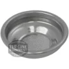 The Cimbali 6GR 1 CUP FILTER BASKET is a stainless steel filter basket with a fine mesh bottom for espresso grounds, branded “1st-Line Equipment” in the lower left corner, designed for select Cimbali machines. © 2025 1st-line.com