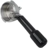 The Cimbali M-20/30 2-CUP FILTERHOLDER is a metal portafilter with a black handle, designed for holding coffee grounds in espresso preparation. Compatible with Cimbali M-20/30 machines and shown on a white background. © 2025 1st-line.com