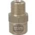 V..313 3/8 M x 1/4 M FITTING/REDUCER, a brass male threaded hex reducer for connecting plumbing or espresso machine parts. The 1st-Line Equipment logo appears near the bottom. © 2025 1st-line.com