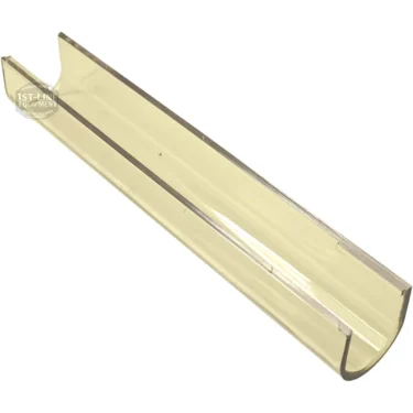 A transparent, yellow-tinted plastic protector designed for the sight glass on La Pavoni Lever Espresso Machines. © 2025 1st-line.com