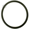 The Upper Group Gasket for La Pavoni Lever Espresso Machines, made of black rubber with a smooth surface, is shown as a circular ring on a white background. A faint watermark appears in the upper left area. © 2025 1st-line.com