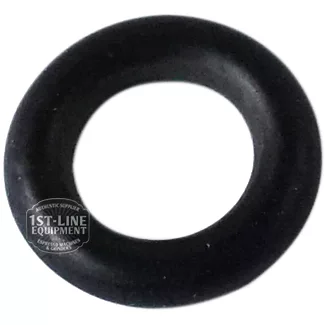 The F...63 O-Ring 5.28x1.78 mm, black rubber, is pictured on a white background with a 1st-Line Equipment watermark partially covering the lower left corner. © 2025 1st-line.com