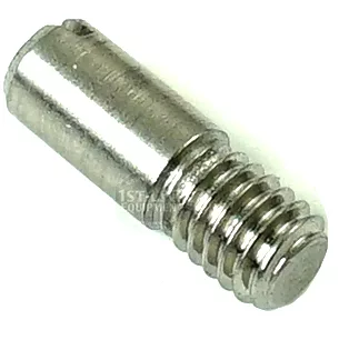 A close-up of the ECM G1029 Allen Key Screw for Bean Hopper, a small metal dowel pin with one smooth cylindrical end and one threaded Allen Key Screw end, used for fastening or alignment in mechanical assemblies. © 2025 1st-line.com