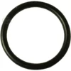 A close-up of the F..806 O-RING 04125 (31.34x3.53 mm) in black rubber is displayed on a white background. © 2025 1st-line.com