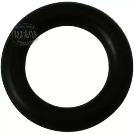 A F.1635 300° VITON O-RING is displayed against a white background, with a partial 1st-Line Equipment watermark visible on the upper left side of the black gasket. © 2025 1st-line.com