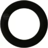 A Faema O-Ring 4.48x1.78 mm, black with a smooth surface, is displayed on a white background with the 1st-Line Equipment watermark partially visible on the left side. © 2025 1st-line.com