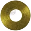 A round F..926 METAL PLANE WASHER with a central hole is shown on a white background, its brushed metal texture and the faint 1st-Line Equipment watermark visible in the image. © 2025 1st-line.com