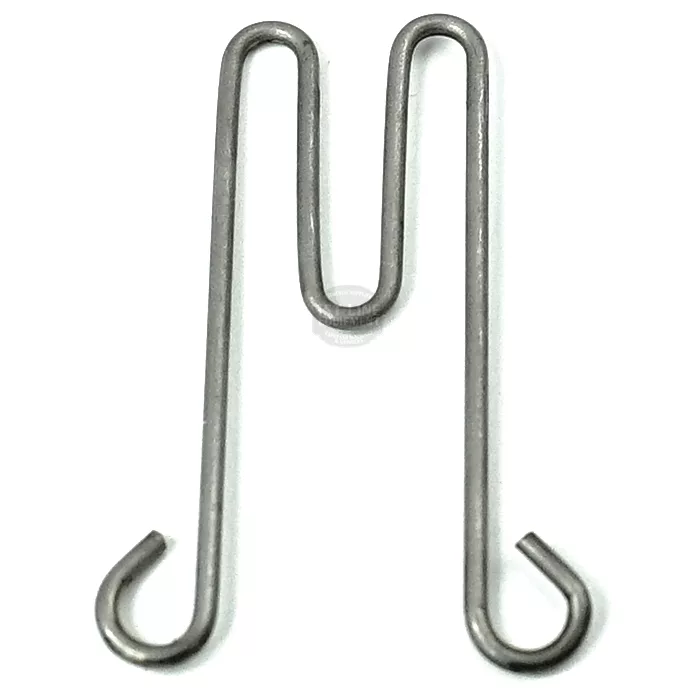 The ECM G1193 Anti Clumping Coffee Chute Spring is a metal, M-shaped wire with curled ends that helps prevent clumping in your espresso machine. © 2025 1st-line.com