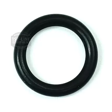The ECM P2042.5 Heating Element Gasket, a black rubber gasket ideal for heating elements, is shown on a white background. © 2025 1st-line.com