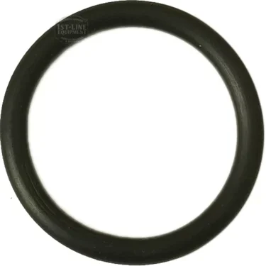 The F.1266 O-RING 20.24x2.62mm is a black rubber gasket, displayed in a circular shape on a white background. © 2025 1st-line.com