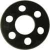 The F..600 Pump Coupling Rubber Gasket, 41.5mm in diameter, features a large central hole and five smaller evenly spaced holes; its displayed against a white background. © 2025 1st-line.com