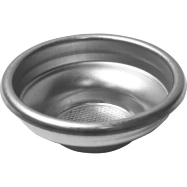The Lelit 1600065 58mm 1-cup filter basket holds 9-11g of ground coffee and features a stainless steel design with small perforations, ideal for compatible espresso machines. © 2025 1st-line.com