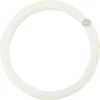 The Lelit CD342 Coffee Boiler Heating Element Gasket is a white, slightly irregular circular ring viewed from above on a plain background; compatible with Lelit coffee machines. © 2025 1st-line.com