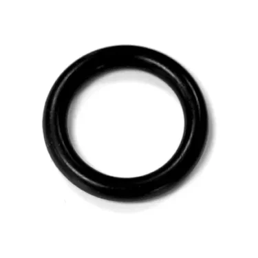 The Elektra 06004035 Steam Wand Tip O-ring, a black rubber gasket compatible with Elektra steam wand tip assemblies, is displayed against a white background. © 2025 1st-line.com