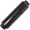 A black SM.466 1/2 THERMAL PIPE with hexagonal ends, designed for inline water filtration, is displayed against a white background. © 2025 1st-line.com