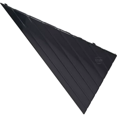 A large, black San Marco 95 RIGHT TRIANGLE with a ridged, glossy finish is placed with its right angle at the bottom left and the hypotenuse slanting upward to the right. © 2025 1st-line.com