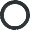 The Marzocco 72x55x9mm GROUP GASKET, black with a flat edge, is shown on a white background and is ideal as a replacement espresso machine gasket for Marzocco group heads. © 2025 1st-line.com
