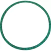 The Pavoni BOILER GASKET is a green, flat, circular gasket featuring a crosshatch pattern and black printed text, shown on a white background. © 2025 1st-line.com
