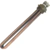 The Pavoni Heating Element 2GR 4500W 230V features a U-shaped copper tube, threaded base, and electrical connectors on one end for easy installation in water heating appliances. © 2025 1st-line.com