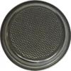 A close-up of the San Marco 16GR. 2 CUPS FILTER BASKET shows its flat, round metal design with multiple small holes—engineered for brewing two cups perfectly. © 2025 1st-line.com