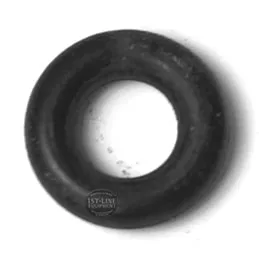 The CA.254 RUBBER O-RING 8x4 mm is shown from above on a white background. © 2025 1st-line.com