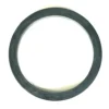The Gaggia G..301 115x95x10.5mm portafilter holder gasket is displayed flat on a white background, showcasing its simple black rubber circular form with a hollow center. © 2025 1st-line.com