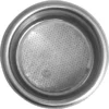 The La Spaziale 14 Gram 2-CUPS COFFEE FILTER is a round metal basket with an evenly perforated flat bottom, designed for optimal extraction in La Spaziale espresso machines. © 2025 1st-line.com