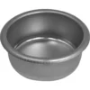 The La Spaziale BLIND FILTER is a round, stainless steel bowl with a smooth rim and shiny surface, shown empty on a plain white background. © 2025 1st-line.com