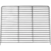 The Lelit 1600077 Drip Tray Grate for Mara X is a metal rack with evenly spaced horizontal bars and four small feet, shown from above on a white background. © 2025 1st-line.com