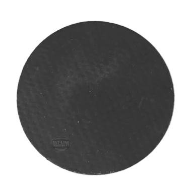 The SM.262 MEMBRANE 40 mm is a solid black circular disc with a textured surface, 40 mm in diameter, shown against a white background. © 2025 1st-line.com