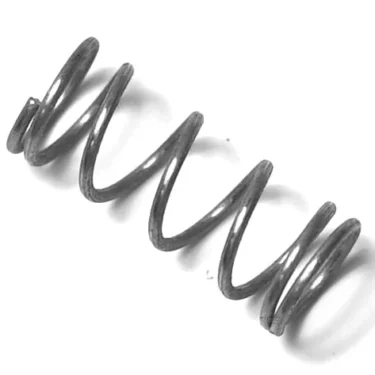 A close-up of the F..199 SPRING 7.2x18 mm, featuring several coils, positioned diagonally on a white background. © 2025 1st-line.com