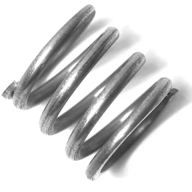 A close-up of the F...99 SPRING 22 X 20 mm shows a small metallic coil with four visible loops, casting a soft shadow on a white background. © 2025 1st-line.com