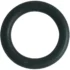 A V125K O-ring for Steam Wand Nut Connection (12.1x2.62mm) in black with a smooth surface is shown on a white background, appearing new and ready for use. © 2025 1st-line.com