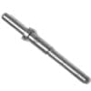 The F..417 WATER PASS CLOSING ROD is a metal shaft with a central flange and multiple machined sections, featuring a water pass, displayed on a white background. © 2025 1st-line.com