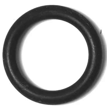 The S..141 O-RING 0117 EPDM 13.1x2.62, a black, flexible seal often used in mechanical or plumbing connections, is displayed on a white background. © 2025 1st-line.com
