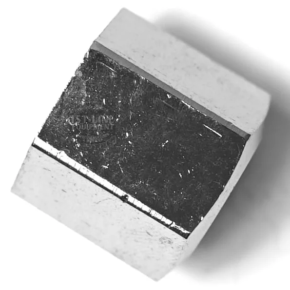 The S..226 STEAM PIPE NUT, silver-colored with a reflective finish and six flat sides, is shown at an angle on a white background. Its “S..226” marking ensures easy identification. © 2025 1st-line.com
