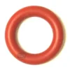 The V.1473 Silicone O-ring, 6.07x1.78 mm, is a red, circular component shown against a white background. © 2025 1st-line.com