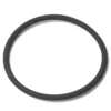 A black rubber O-ring, compatible with the SP.244 FILTER HOLDER CAP, is displayed against a white background. This unbroken circular ring serves as a mechanical gasket or seal. © 2025 1st-line.com
